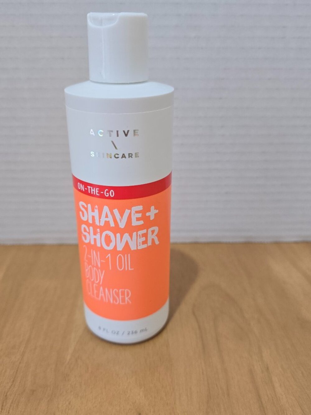Bath & Body Works Active Skincare Shave Shower Oil Cleanser DISCONTINUED 8oz New